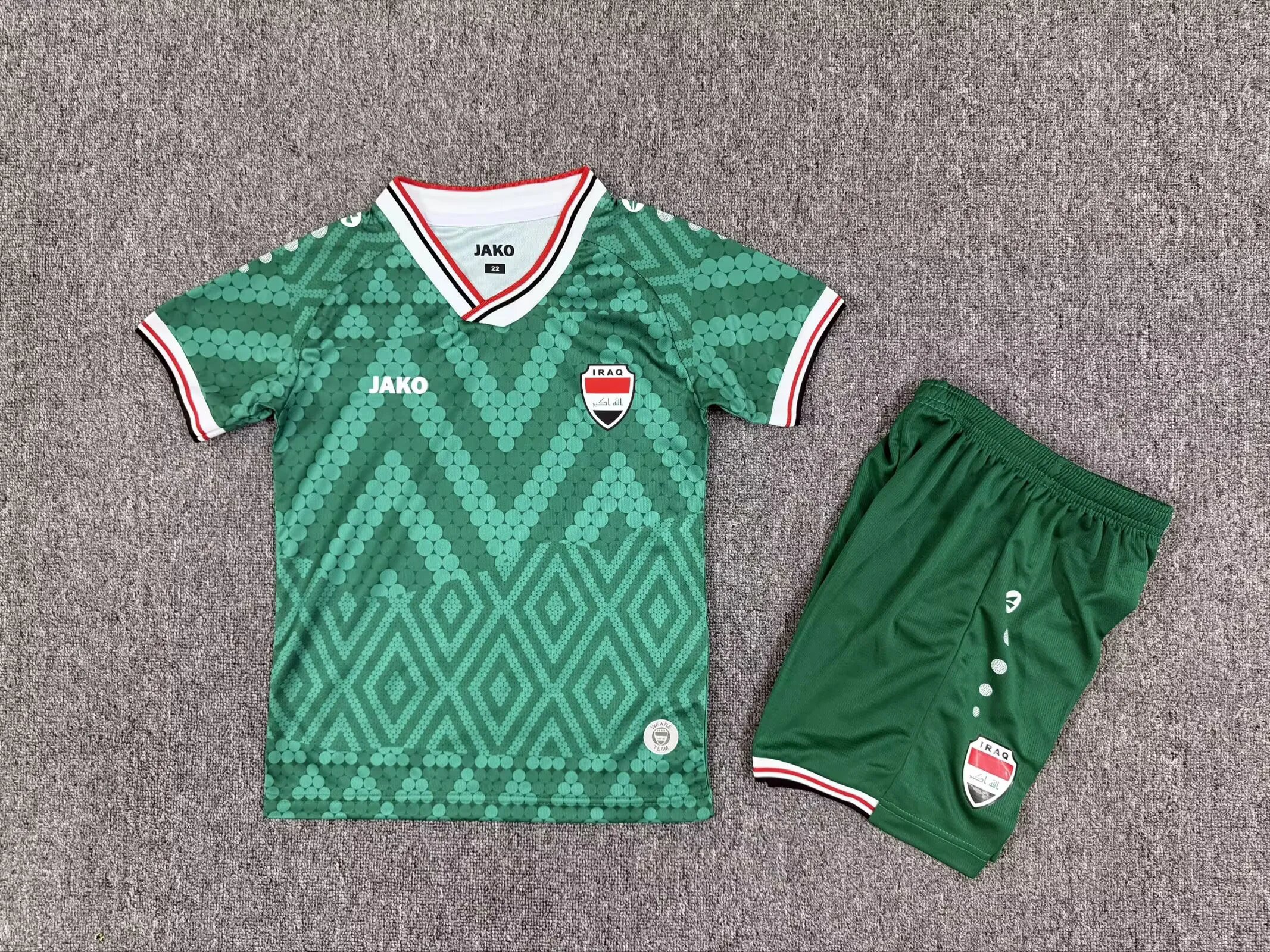 Kids-Iraq 2026 World Cup Away Soccer Jersey